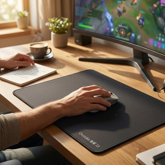 Onizuka 33 Large Gaming Mouse Pad 42x49cm – Extended Desk Mat with Smooth Micro-Weave Surface, Non-Slip Rubber Base, 3mm Thick for Gaming, Office & Laptop