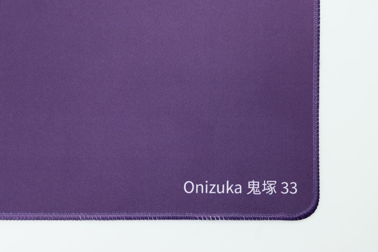 Onizuka 33 Purple Large Gaming Mouse Pad 42x49cm – Extended Desk Mat with Smooth Micro-Weave Surface, Non-Slip Rubber Base, 3mm Thick for Gaming, PC, Laptop & Office